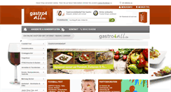 Desktop Screenshot of gastro4all.de